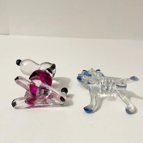 Vintage 1970s Decorative Crystal Pets Plastic Animal 6 Figurines Hong Kong - Picture 7 of 16